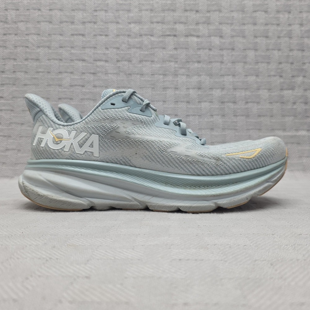 Hoka One One Clifton 9 Mens Size 10 Cloud Blue Running Shoe‎ 1127895